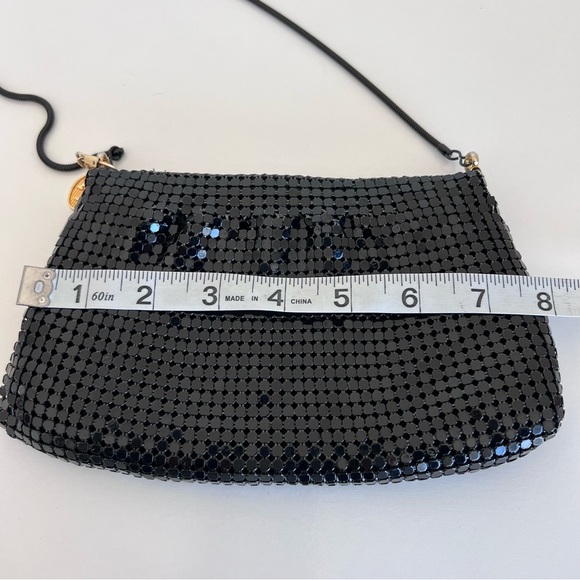 Elegant Black Sequin Shoulder Bag - Picture 9 of 9